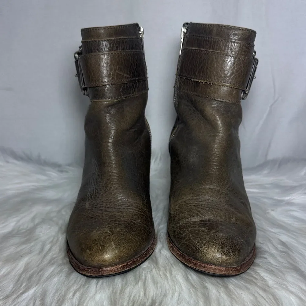 Frye Tina Women's‎ Leather Ankle Boots Sz 11